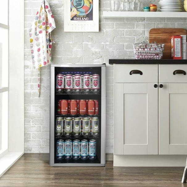 Danby 3.5 cu. ft. Freestanding Beverage Center DBC121A1BLP IMAGE 2