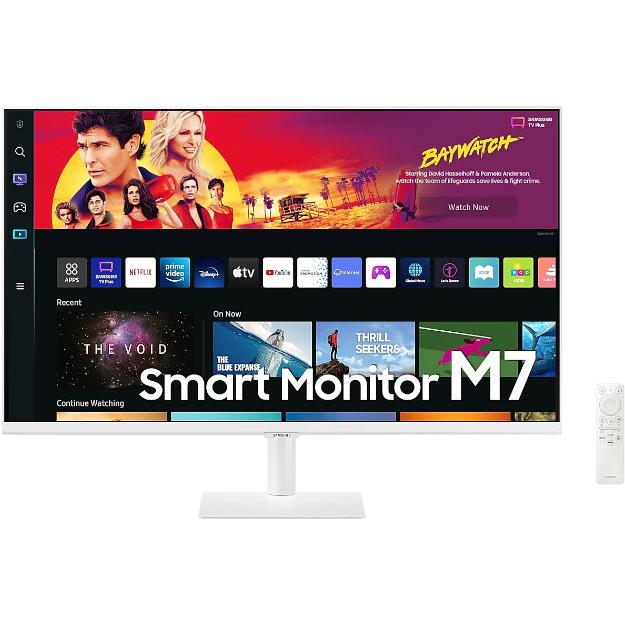 Samsung 32-inch M7 Smart UHD Monitor with TV Apps and Mobile Connectivity LS32BM703UNXZA IMAGE 1