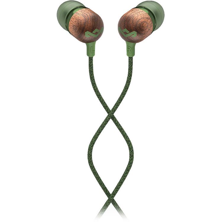 House of Marley In-Ear Headphones with Microphone EM-JE041-GR IMAGE 1