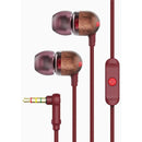 House of Marley In-Ear Headphones with Microphone EM-JE041-RD IMAGE 2