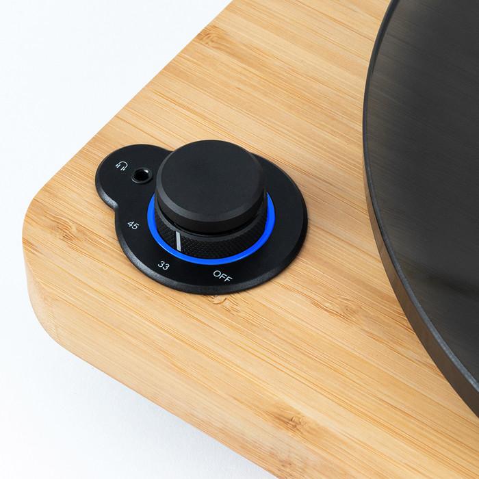 House of Marley 2-Speed Turntable with Built-in Bluetooth EM-JT010-SB IMAGE 4