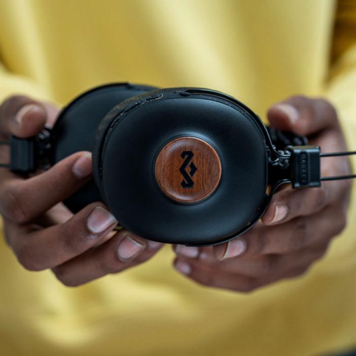 House of Marley Wireless Over-the-Ear Headphones EM-JH143-SB IMAGE 3