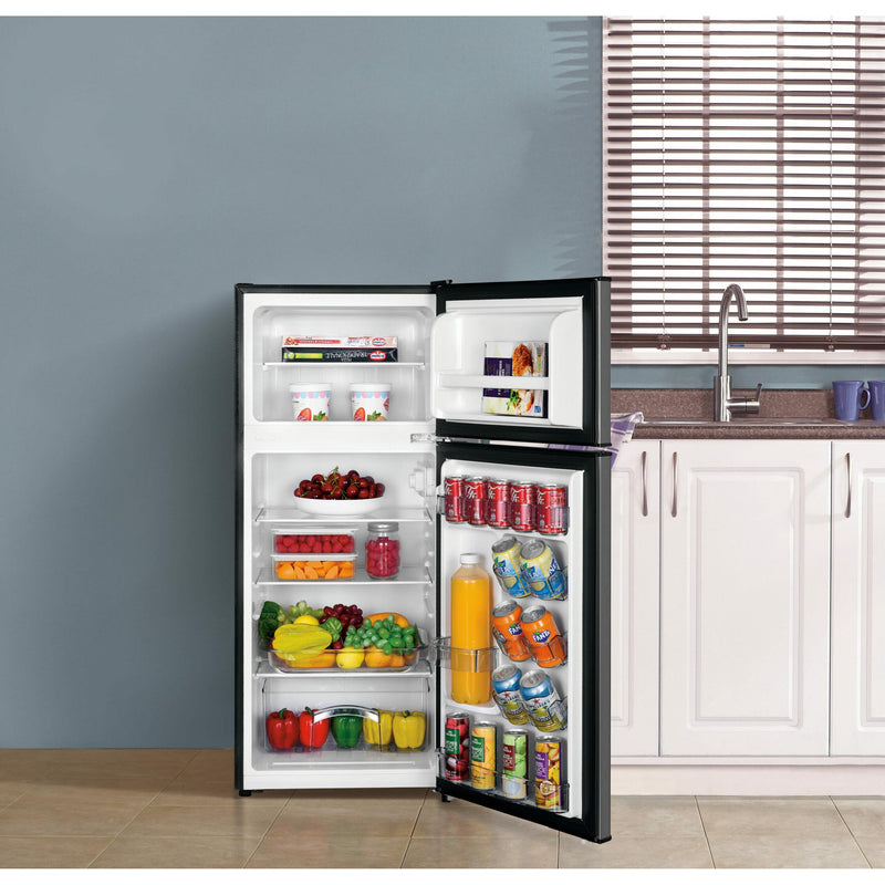 Danby 18.88-inch, 4.5 cu. ft. Freestanding Compact Top Freezer Refrigerator DCR045B1SLDB IMAGE 10