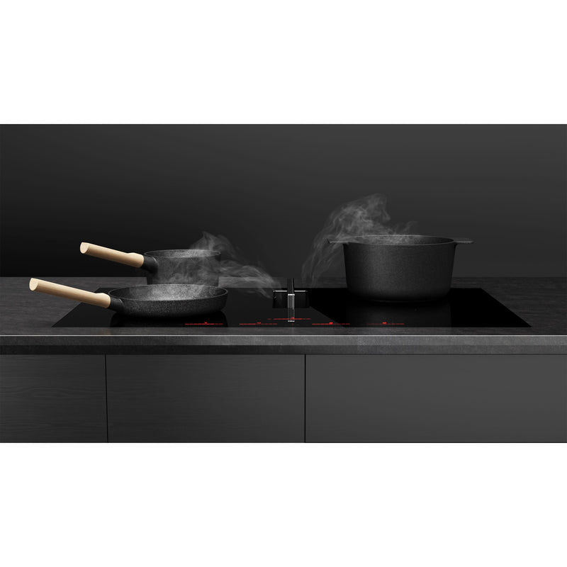 Elica 36-inch Built-in Induction Cooktop with 2 in 1 Downdraft ENF436BL IMAGE 6