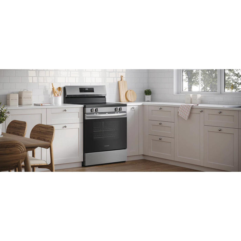 Frigidaire 30-inch Freestanding Electric Range with Even Baking Technology FCRE306CAS IMAGE 8