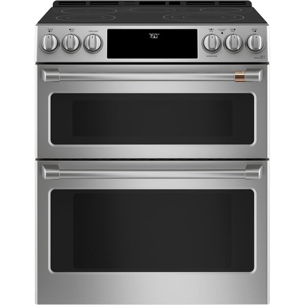 Café 30-inch Slide-in Electric Range with Wi-Fi CCES750P2MS1 IMAGE 1