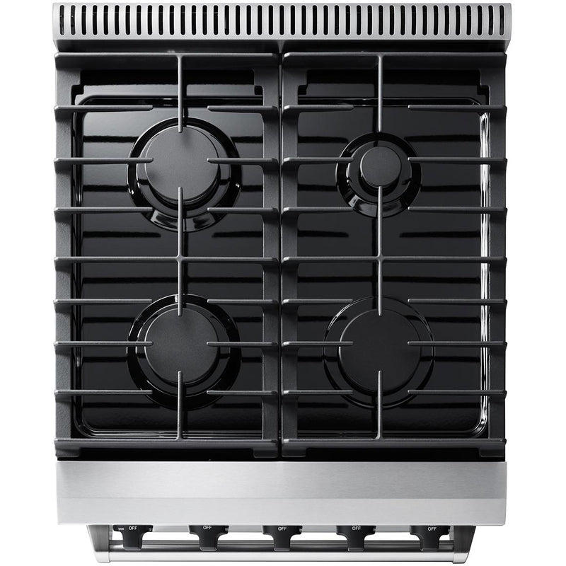 Thor Kitchen 24-inch Freestanding Gas Range LRG2401 IMAGE 2