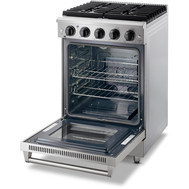 Thor Kitchen 24-inch Freestanding Gas Range LRG2401 IMAGE 3