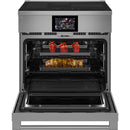 Monogram 30-inch Freestanding Induction Range with Wi-Fi Built-in ZHP304ETVSS IMAGE 2