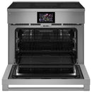 Monogram 36-inch Freestanding Induction Range with Wi-Fi Built-in ZHP365ETVSS IMAGE 3
