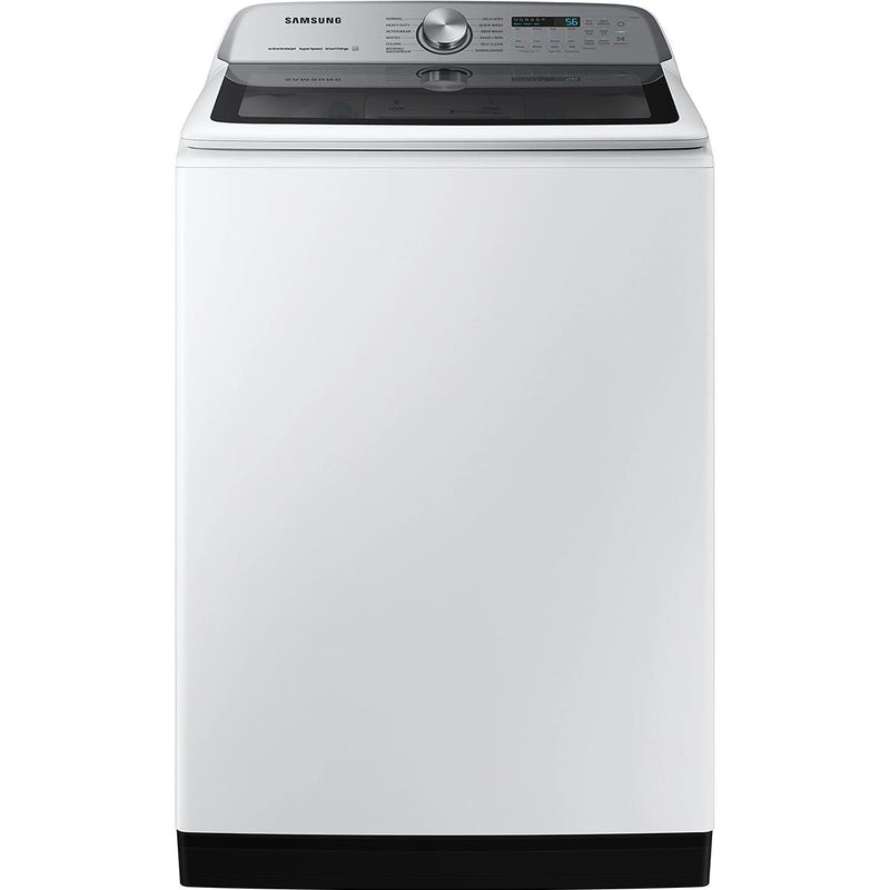 Samsung 6.0 cu.ft. 5500 Series Top Load Washer with SuperSpeed WA52DG5500AW/US IMAGE 1