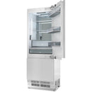  Thor Kitchen 30-inch, 16.1 cu. ft. Built-in Bottom Freezer Refrigerator with Water Dispenser XRF3016BBP IMAGE 3