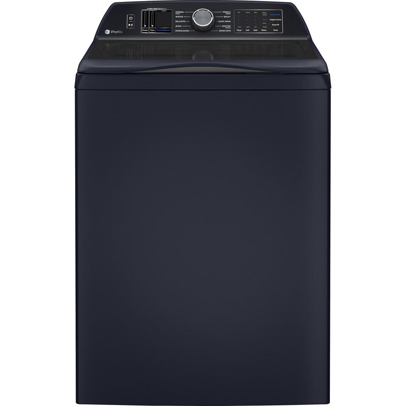 GE Profile Washer with Smarter Wash Technology and Adaptive SmartDispense PTW800BPWRS IMAGE 1