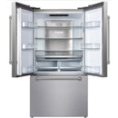  Thor Kitchen 36-inch, 20.3 cu. ft. Counter-Depth French 3-Door Refrigerator with Ice Maker RF3621CTD99 IMAGE 2