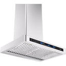  Vesta 30-inch Hamburg Series Wall Mount Range Hood with Voice Control DC Motor VRH-HAMBURG-30-SS IMAGE 4