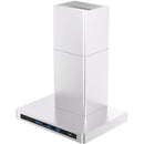  Vesta 30-inch Hamburg Series Wall Mount Range Hood with Voice Control DC Motor VRH-HAMBURG-30-SS IMAGE 5
