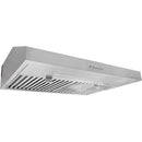  Vesta 24-inch Chicago Series Under Cabinet Range Hood VRH-CHICAGO-24SS IMAGE 2