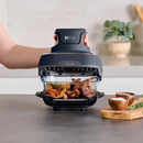  Ninja Crispi™ 4-in-1 Portable Glass Air Fryer Cooking System SHK-FN101CGY IMAGE 2