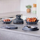  Ninja Crispi™ 4-in-1 Portable Glass Air Fryer Cooking System SHK-FN101CGY IMAGE 3