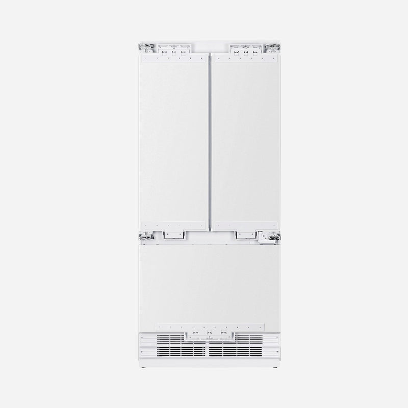 Elica Dolomite 36-inch Built-In French Door Bottom-Mount Refrigeration ER36FRB19IPR IMAGE 3