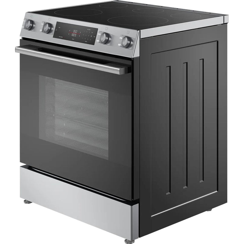 Bosch 30-inch Slide-in Electric Range with Convection Technology HEF1050MC IMAGE 4