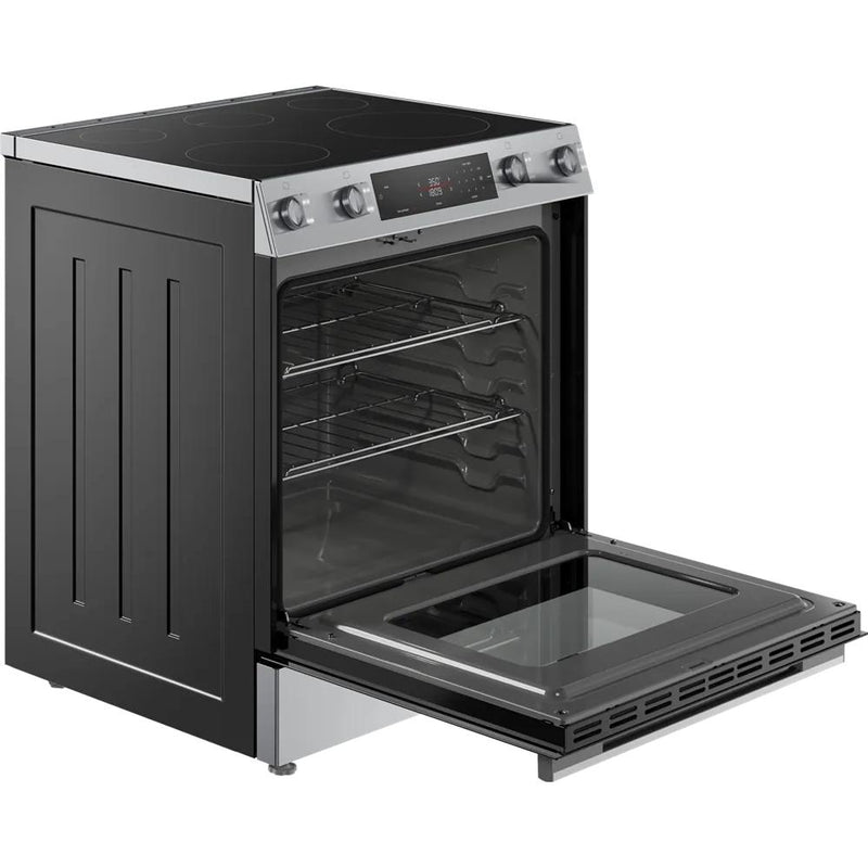 Bosch 30-inch Slide-in Electric Range with Convection Technology HEF1050MC IMAGE 6