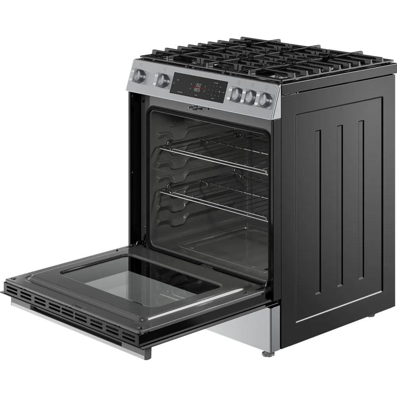 Bosch 30-inch Slide-in Gas Range with Convection Technology HGF1050MUC IMAGE 3