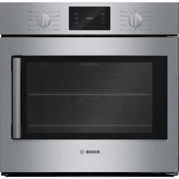 Bosch 30-inch, 4.6 cu. ft. Built-in Single Wall Oven with Convection Technology - Right SideOpening Door HBL5455RUC IMAGE 1