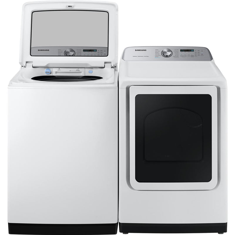 Samsung 7.4 Cu.Ft. 5500 Series Electric Dryer with Steam DVE52DG5505W/AC IMAGE 11