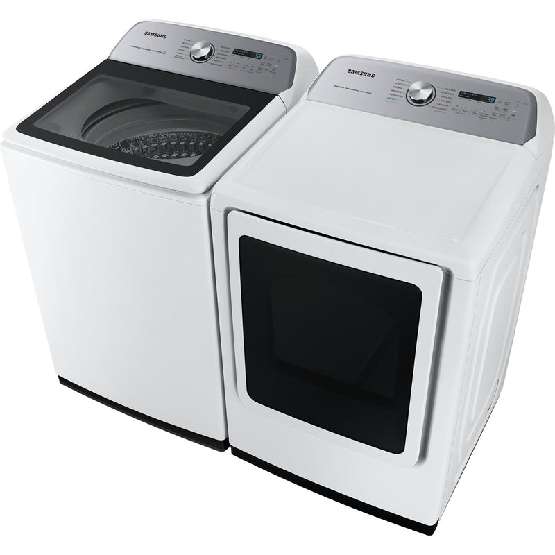 Samsung 7.4 Cu.Ft. 5500 Series Electric Dryer with Steam DVE52DG5505W/AC IMAGE 12