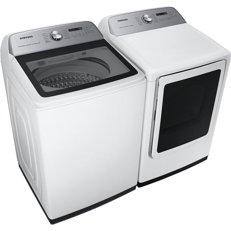Samsung 7.4 Cu.Ft. 5500 Series Electric Dryer with Steam DVE52DG5505W/AC IMAGE 13