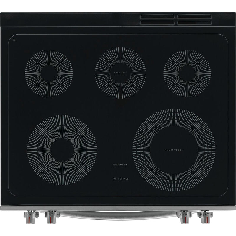 Frigidaire Gallery 30-inch Freestanding Electric Range with Total Convection GCFE305CBF IMAGE 3