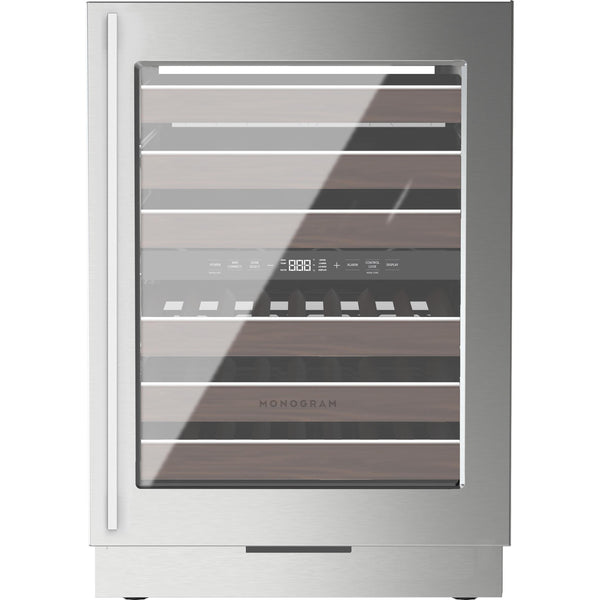  Monogram 42-Bottle Wine Cooler with Wi-Fi ZIWD24PWII IMAGE 1