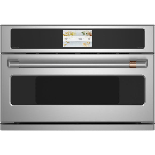 Café 30-inch, 1.7 cu.ft. Built-in Single Wall Oven with Advantium® Technology CSB923P2VS1 IMAGE 1