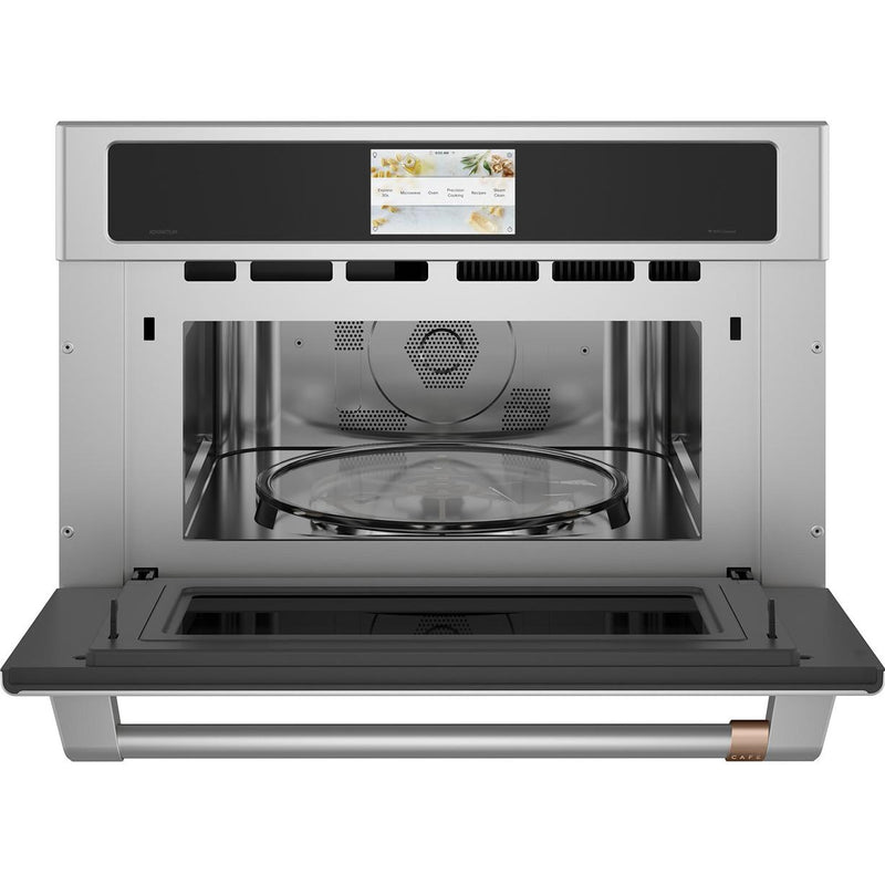 Café 30-inch, 1.7 cu.ft. Built-in Single Wall Oven with Advantium® Technology CSB923P2VS1 IMAGE 2