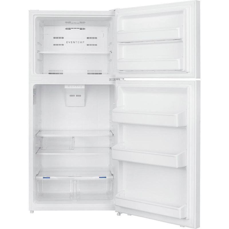 Frigidaire 30-inch, 18 cu. ft. Freestanding Garage Ready Top Freezer Refrigerator FRTE1835AW IMAGE 3