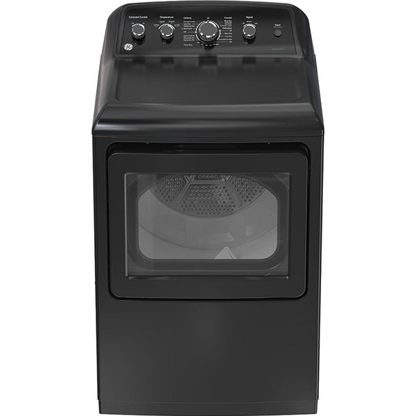 GE 7.2 cu.ft. Top Load Electric Dryer with SaniFresh Cycle GTD49EBMRDG IMAGE 1