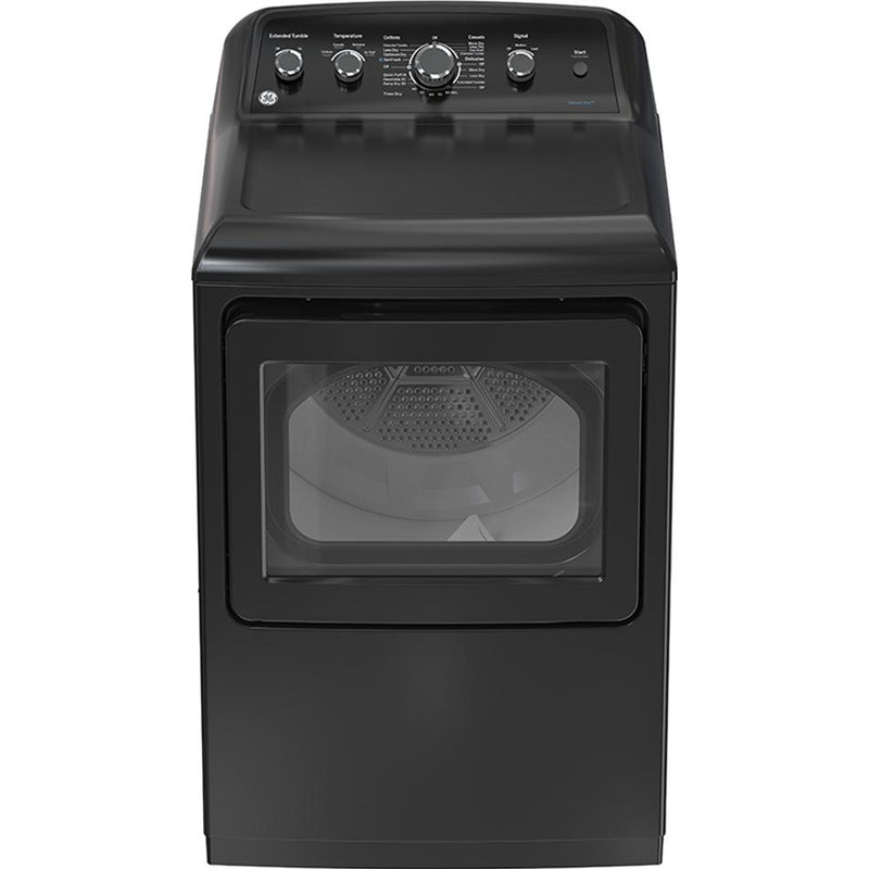 GE 7.2 cu.ft. Top Load Electric Dryer with SaniFresh Cycle GTD49EBMRDG IMAGE 1