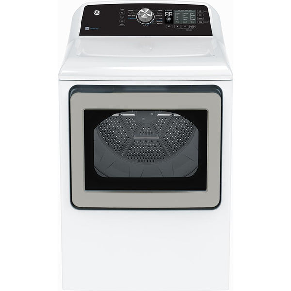GE 7.4 cu.ft. Top Load Electric Dryer with SaniFresh Cycle GTD68EBMRWS IMAGE 1