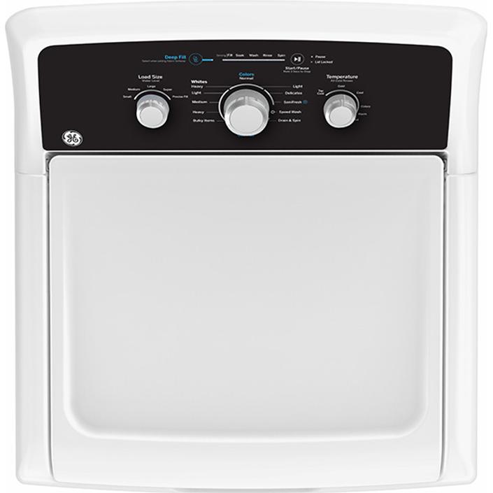 GE 4.4 Cu Ft. Top Load Washer with Agitator GTW334BMRWS IMAGE 4