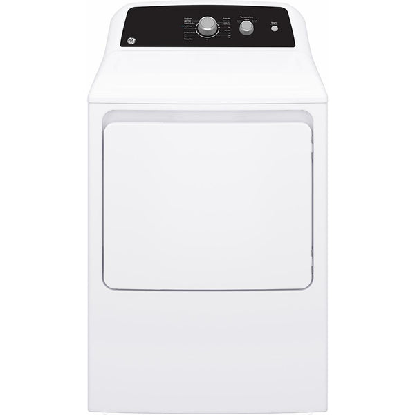 GE 6.2 cu.ft. Top Load Electric Dryer with SaniFresh Cycle GTX34EBMRWS IMAGE 1