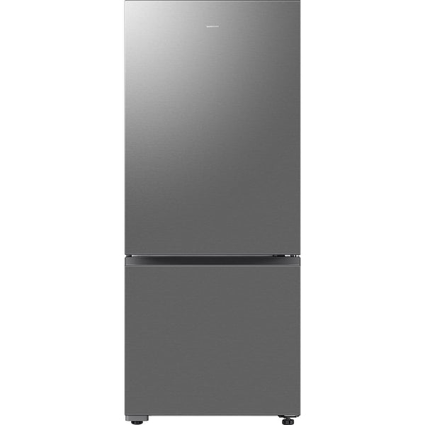 Samsung 28-inch, 15 cu. ft. Counter-Depth Bottom Freezer Refrigerator with SmartThings AI Energy Mode RB15DG6000SRAA IMAGE 1