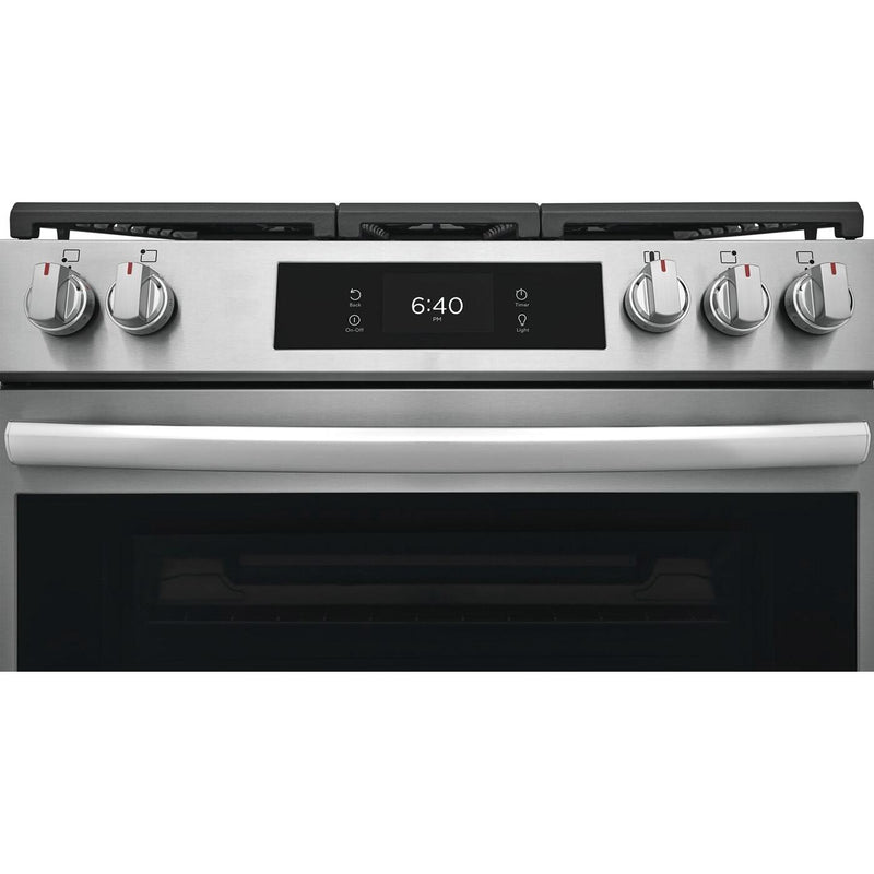 Frigidaire Gallery 30-inch Gas Range with Stone-Baked Pizza GCFG3070BF IMAGE 5