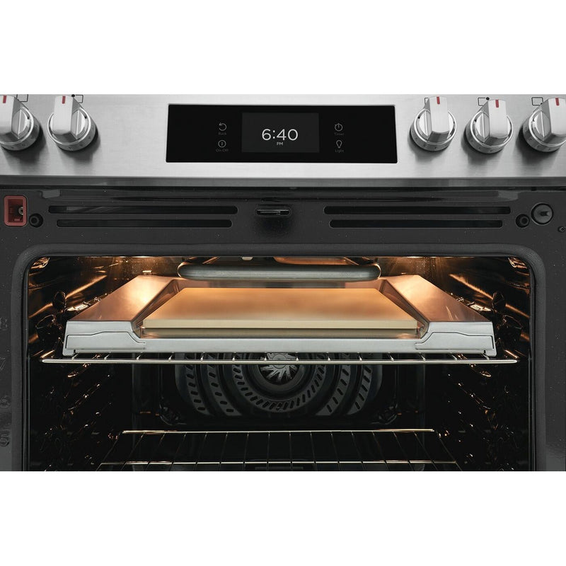 Frigidaire Gallery 30-inch Gas Range with Stone-Baked Pizza GCFG3070BF IMAGE 6