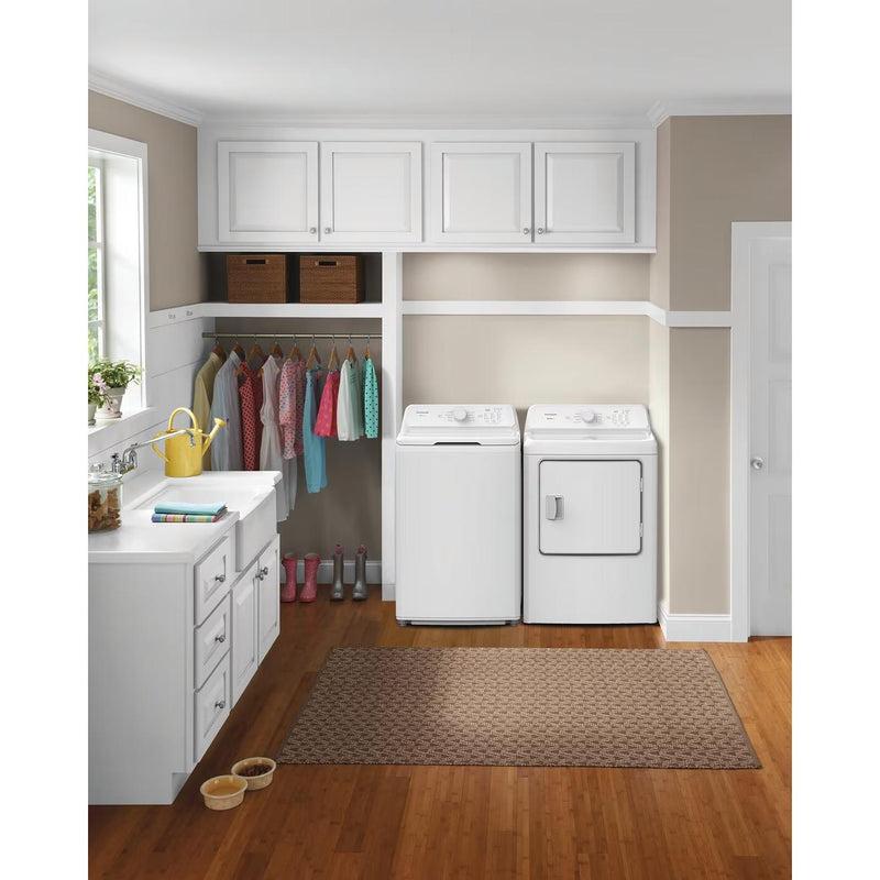  Frigidaire 7 Cu. Ft. Electric Dryer FLVE700CAW IMAGE 7