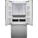  Bosch 36-inch, 20.1 cu.ft. Built-in Bottom Freezer with Wi-Fi Connect B36BT130NS IMAGE 2
