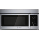  Bosch 30-inch 300 Series Over-The-Range Microwave with Left Side Opening Door HMV3054C IMAGE 1