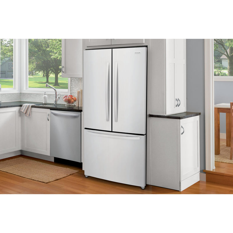  Frigidaire 17.6 Cu. Ft. Counter-Depth French 3-Door Refrigerator FRFG1723AW IMAGE 8