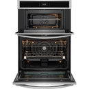  Frigidaire Gallery 30-inch, 5.3 cu.ft. Built-in Microwave Combination Wall Oven with 1.7 cu. ft. microwave GCWM3070AF IMAGE 10