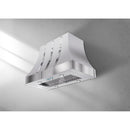  Elica 48-inch Disegno series Oristano Hood Shell EORX48S1 IMAGE 2